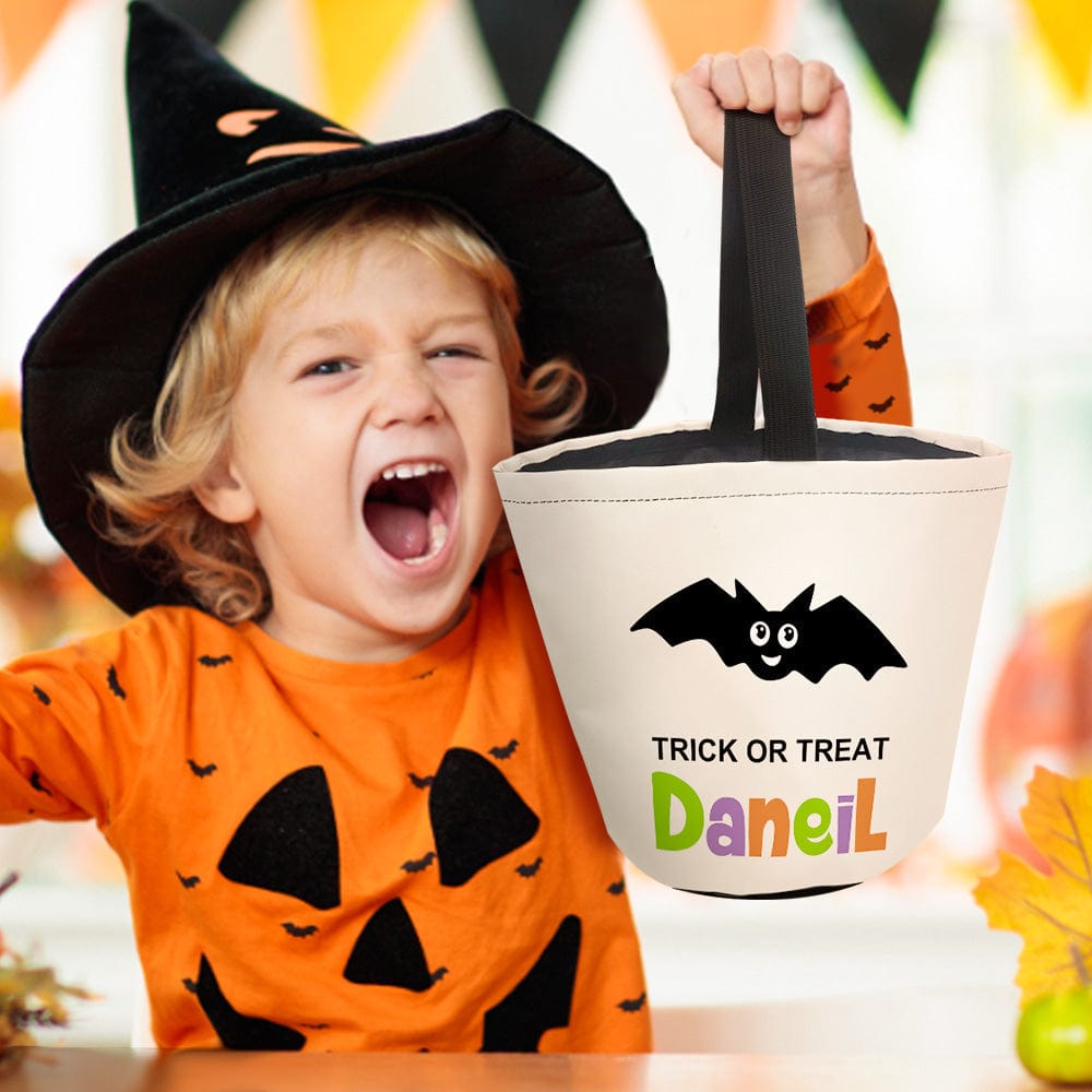 Personalized Halloween Trick or Treat Bags Halloween Gifts for Kids - Giftlab
