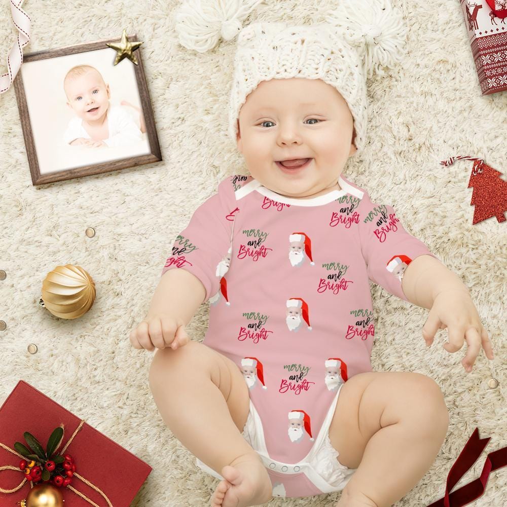 Custom Christmas Newborn Onesie Infant Christmas Outfit Baby Christmas Gifts - Giftlab