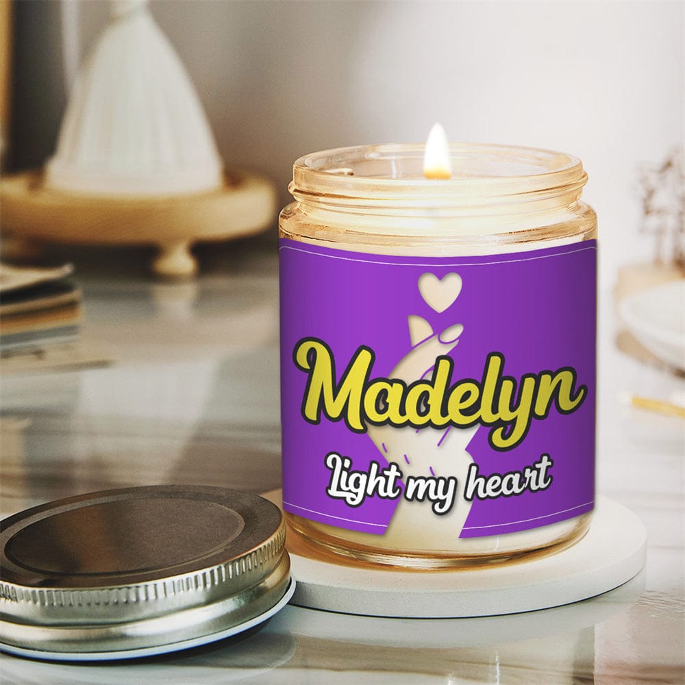 Custom Name Scented Candles Home Decorative Fragrance Candles Gift - Giftlab