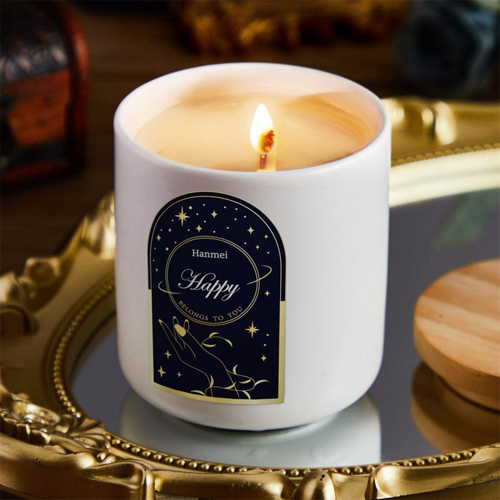 Custom Name Home Decorative Fragrance Candles Gift Large Jar Candle - Giftlab