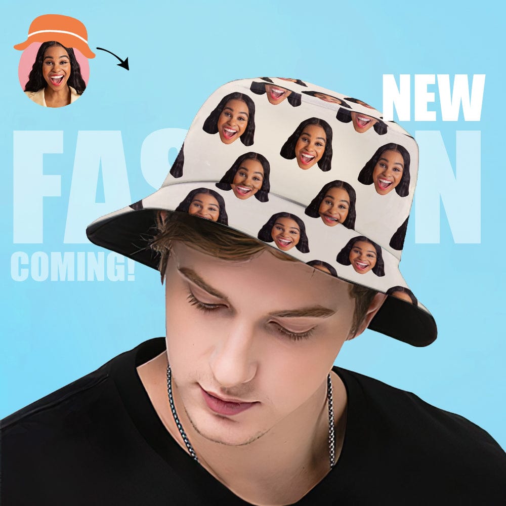 Custom Bucket Hats Face Bucket Hat No Minimum Summer Gift - Giftlab