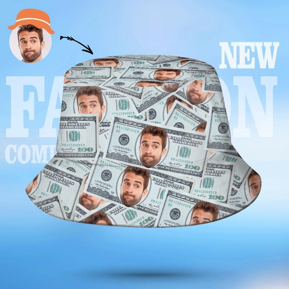 Custom Bucket Hat Personalized Photo Hats Custom Printed Hats Summer Gifts - Giftlab