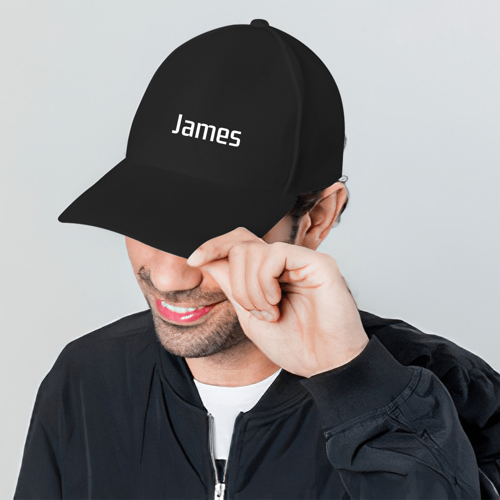 Custom Embroidered Baseball Cap With Name Unisex Personalized Gifts - Giftlab