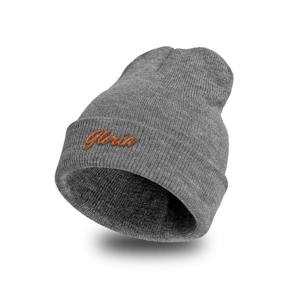 Custom Embroidery Knitted Hat With Text Personalized Beanie Gift For Her - Giftlab