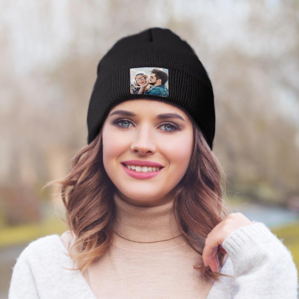 OH MY GIFT OH MY GIFTLAB Customize Photo Beanie Hat - Giftlab
