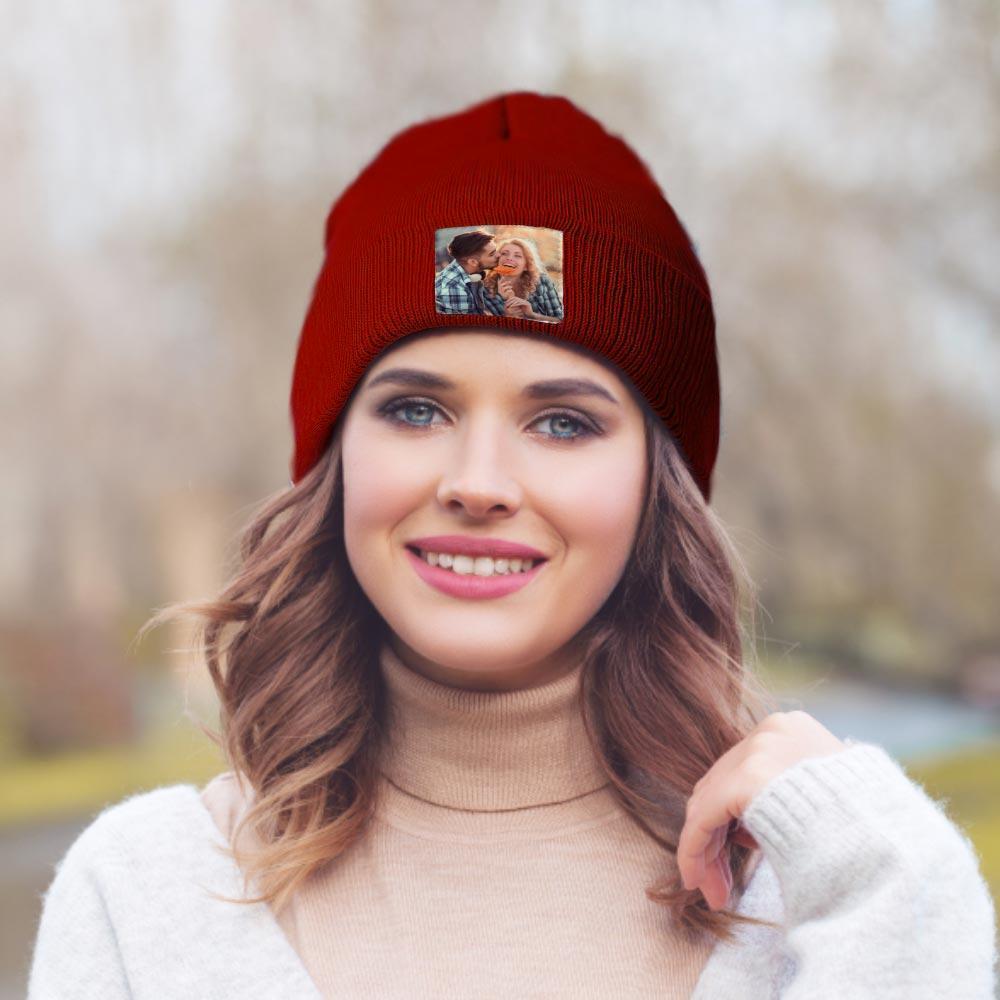 OH MY GIFT OH MY GIFTLAB Customize Photo Beanie Hat - Giftlab
