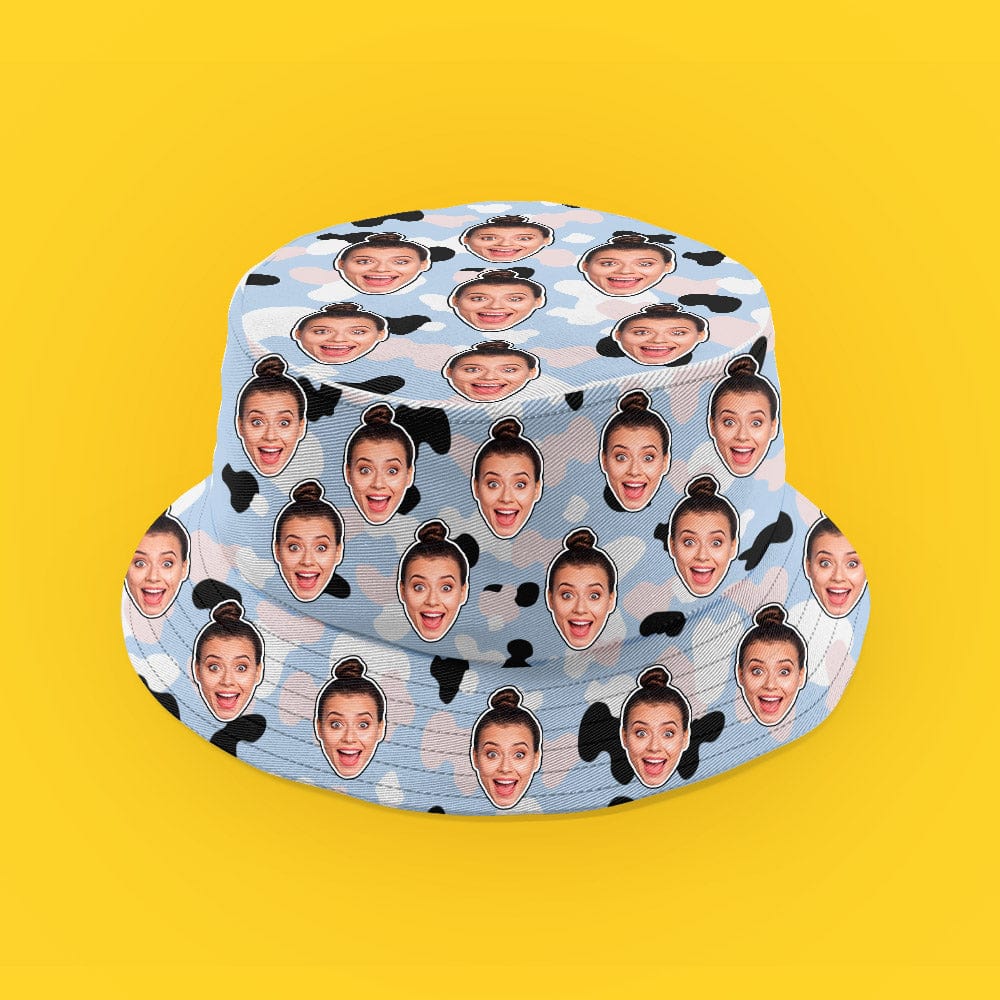 Bucket Hat Cow Print Custom Bucket Hat Gift For Boyfriend - Giftlab