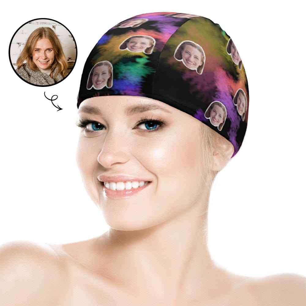 Custom Swimming Cap Colorful Swim Caps Swimming Hats for Men Women - Giftlab