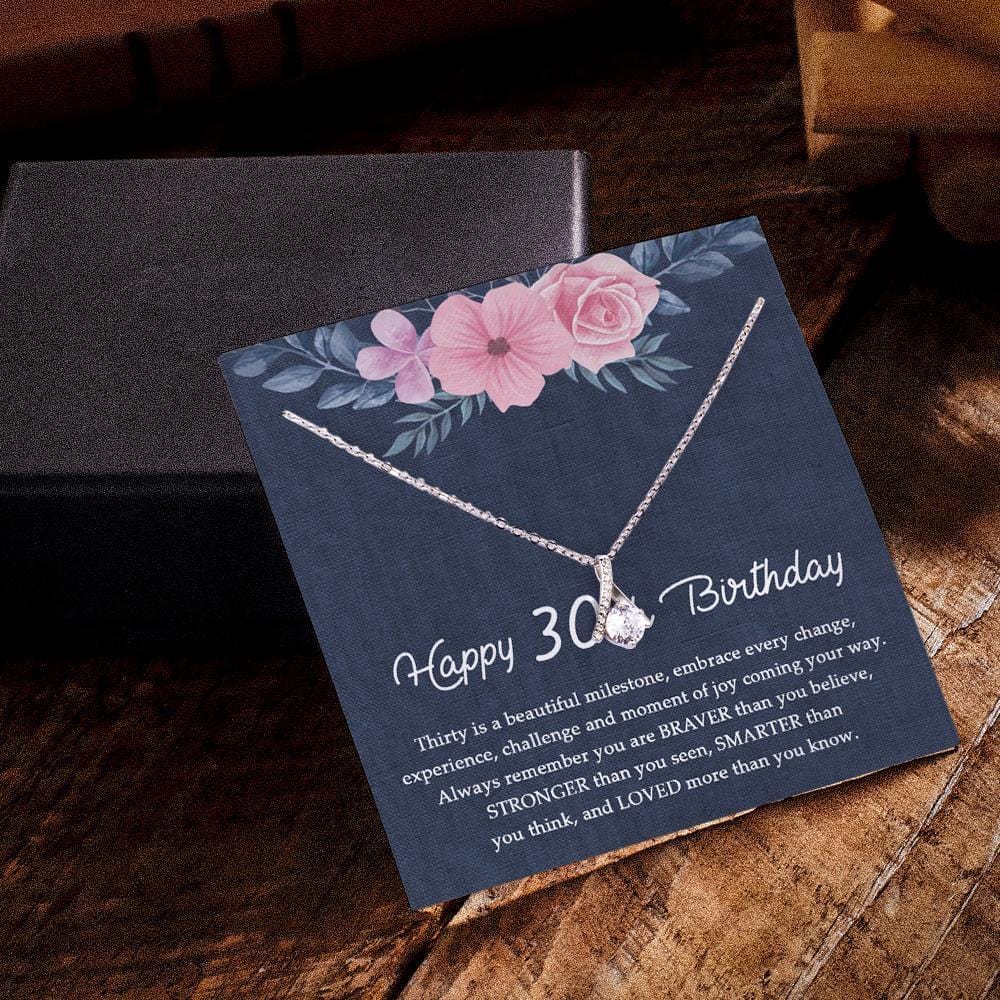 Necklace Gifts With Custom Message Card Birthday Gifts - Giftlab