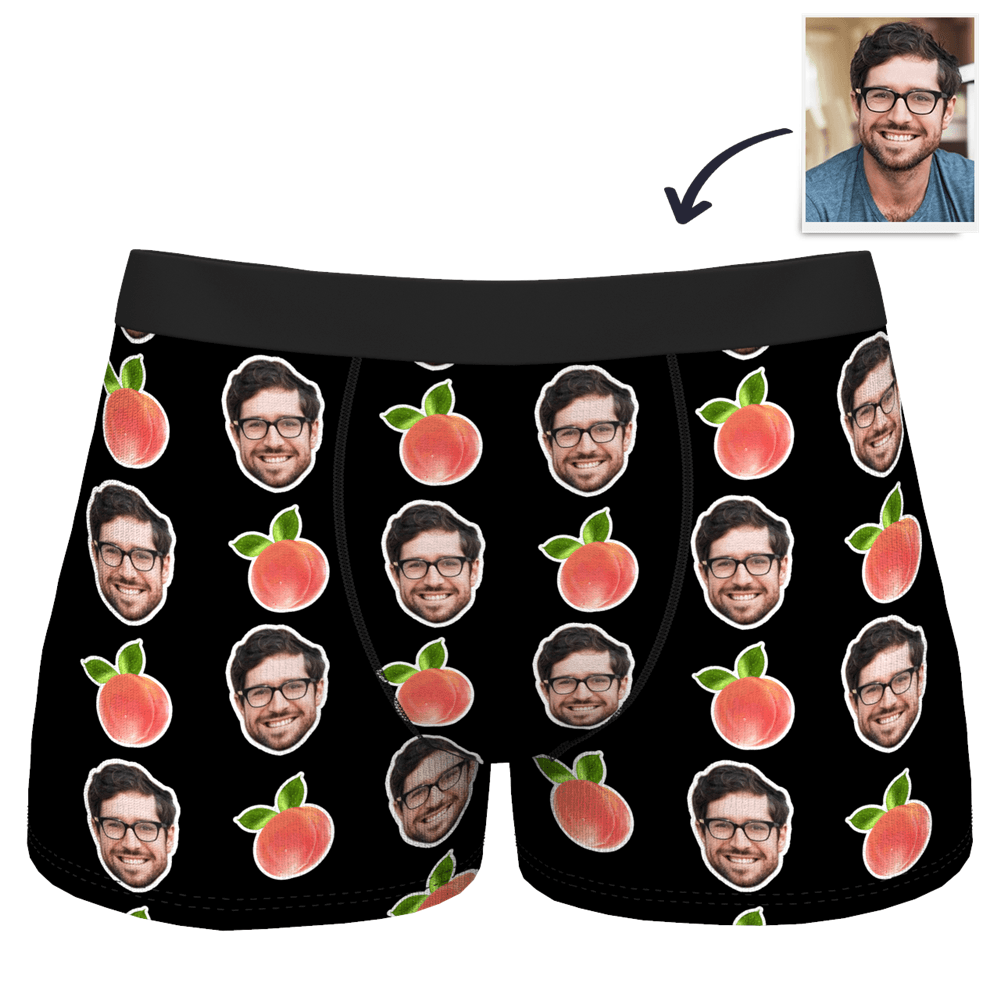 Long Distance Relationship Gift Custom Face Underwear - Giftlab