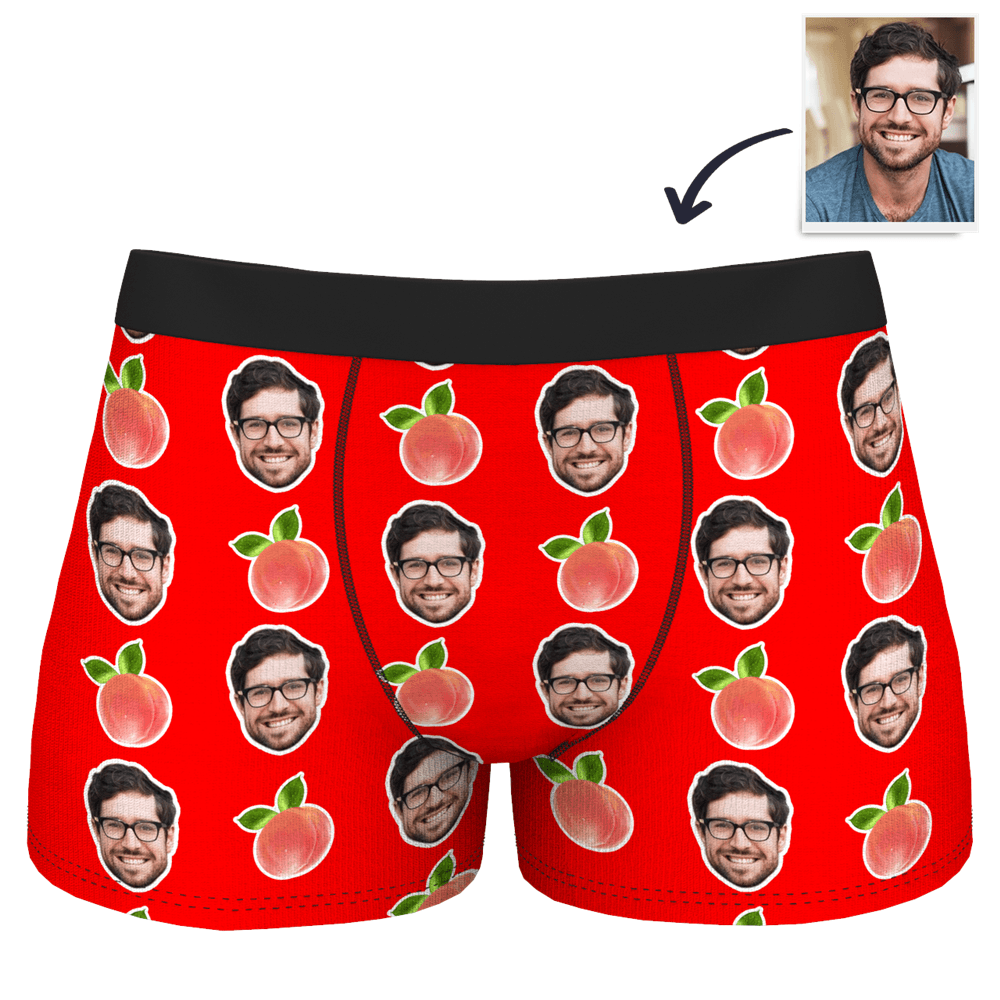 Long Distance Relationship Gift Custom Face Underwear - Giftlab