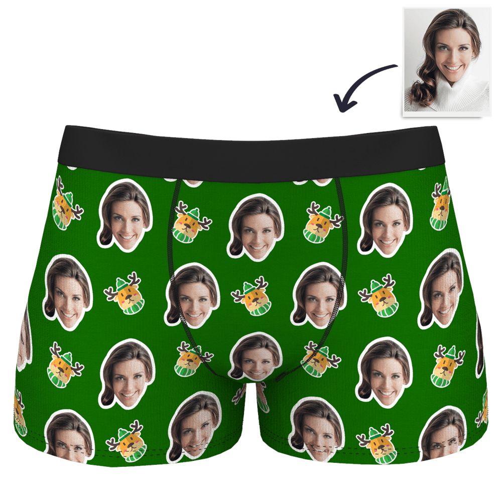 Christmas Gift Personalized Boxers Men's Underwear - Giftlab