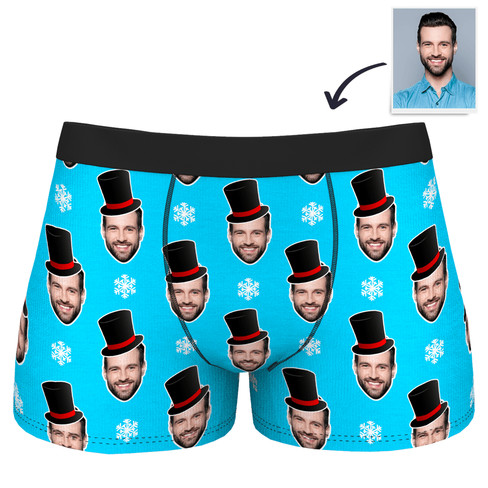Boyfriend Gift Personalized Face Underwear - Giftlab