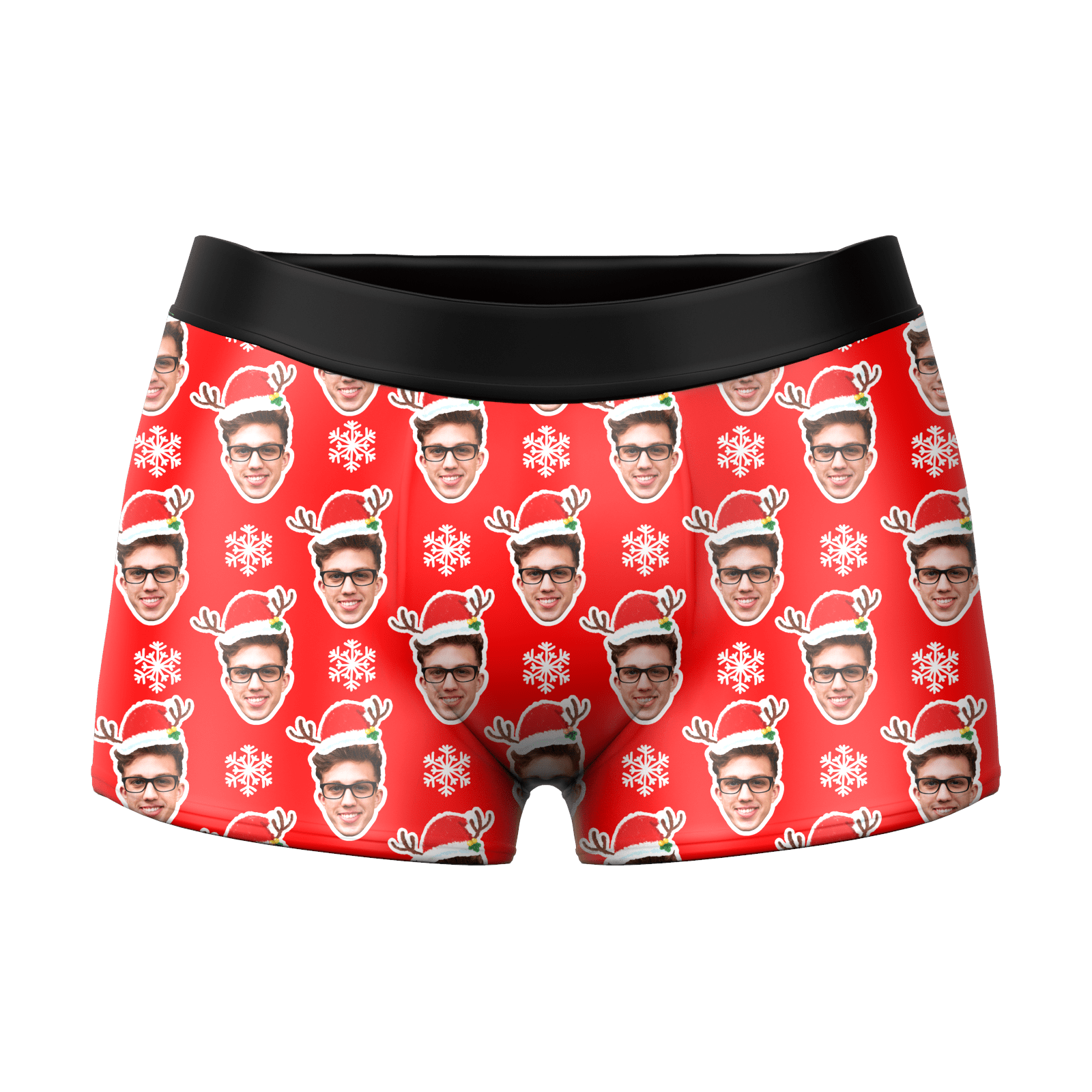 Christmas Gift For Boyfriend Custom Underwear - Santa - Giftlab