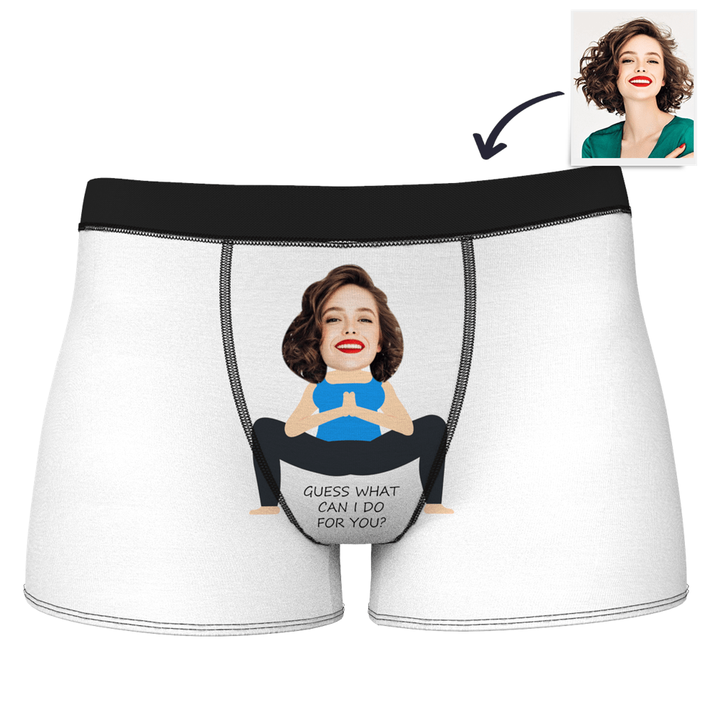 Custom Underwear Long Distance Relationship Gift - Yoga - Giftlab