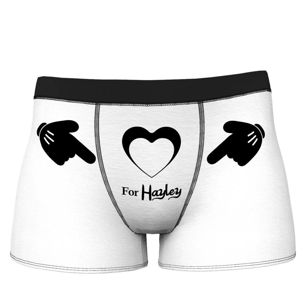 Boyfriend Gift Custom Printed Boxer Shorts - Giftlab