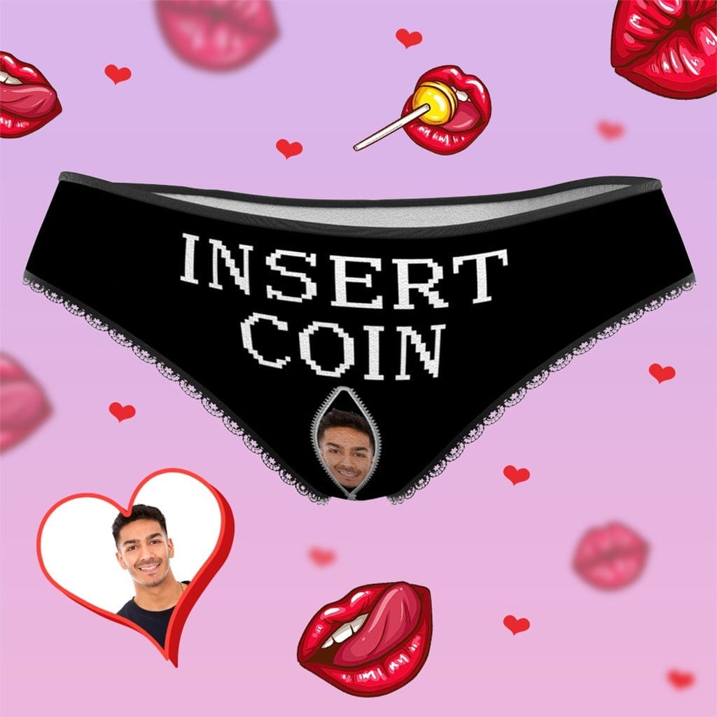 Custom Womens Underwear Face Panties Personalized Panties Valentines Day Gifts - Giftlab