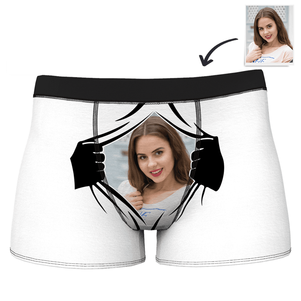 Custom Boxer with Girlfriends Face - Giftlab