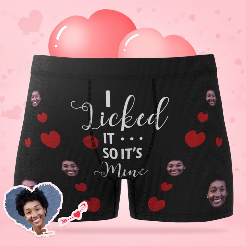 Custom Boxer Personalized Underwear Valentine‘ s Day Gift - Giftlab