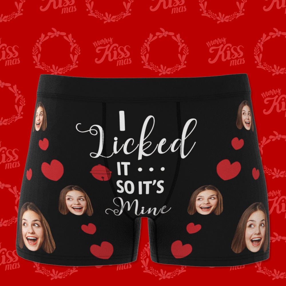 Christmas Gift For Him Custom Boxer Personalized Underwear - 6 Colors - Giftlab