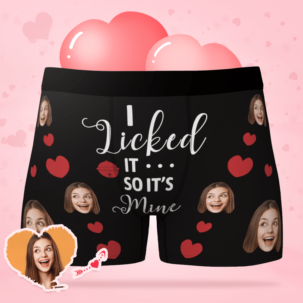 Custom Boxer Personalized Underwear Birthday Gifts Valentine‘ s Day Gift - 6 Colors - Giftlab