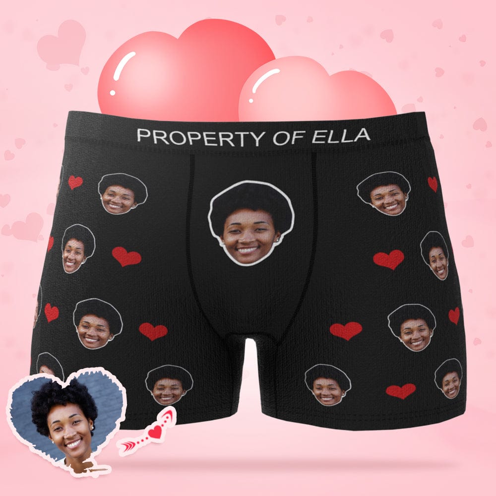 GiftLAB Face Boxer Boyfriends Valentine’s Day Gifts For Him - Giftlab