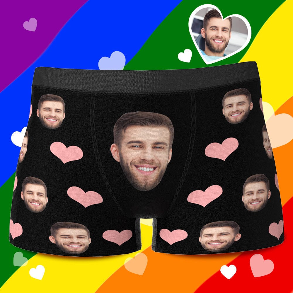Custom Face Boxer Briefs 3D Online Preview Gifts for Gay Friends - Giftlab