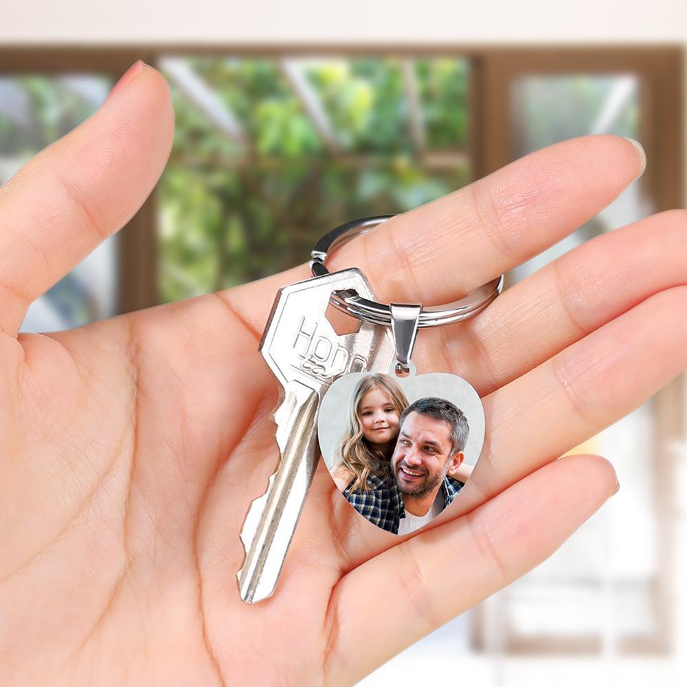 Father's Day Keychain New Dad Gifts Metal Keychain Father's Day Gifts - Giftlab