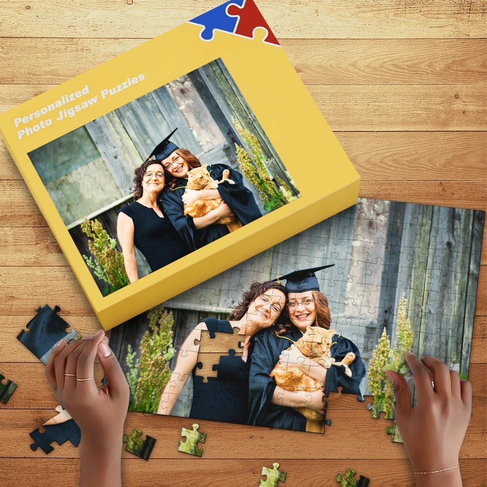 Custom Graduation Puzzle 1000 Pieces Graduation Gifts - Giftlab