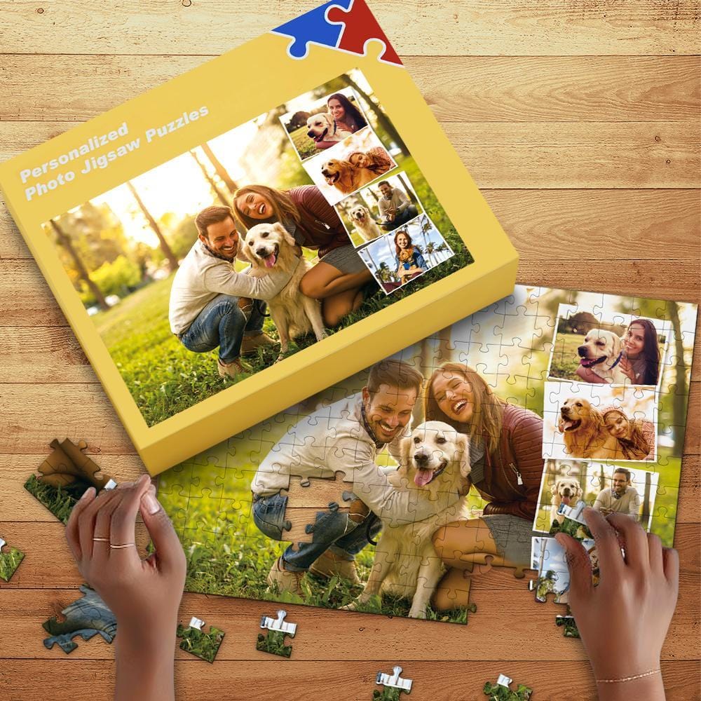Personalized Jigsaw Puzzle Pet Memorial Gift For Dog Lover - Giftlab