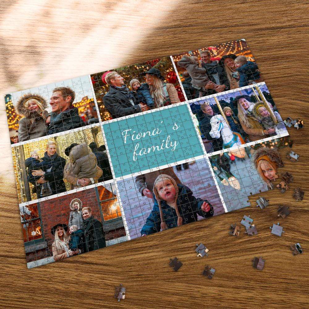 Baby Photo Jigsaw Puzzle Gift For New Dad - Giftlab