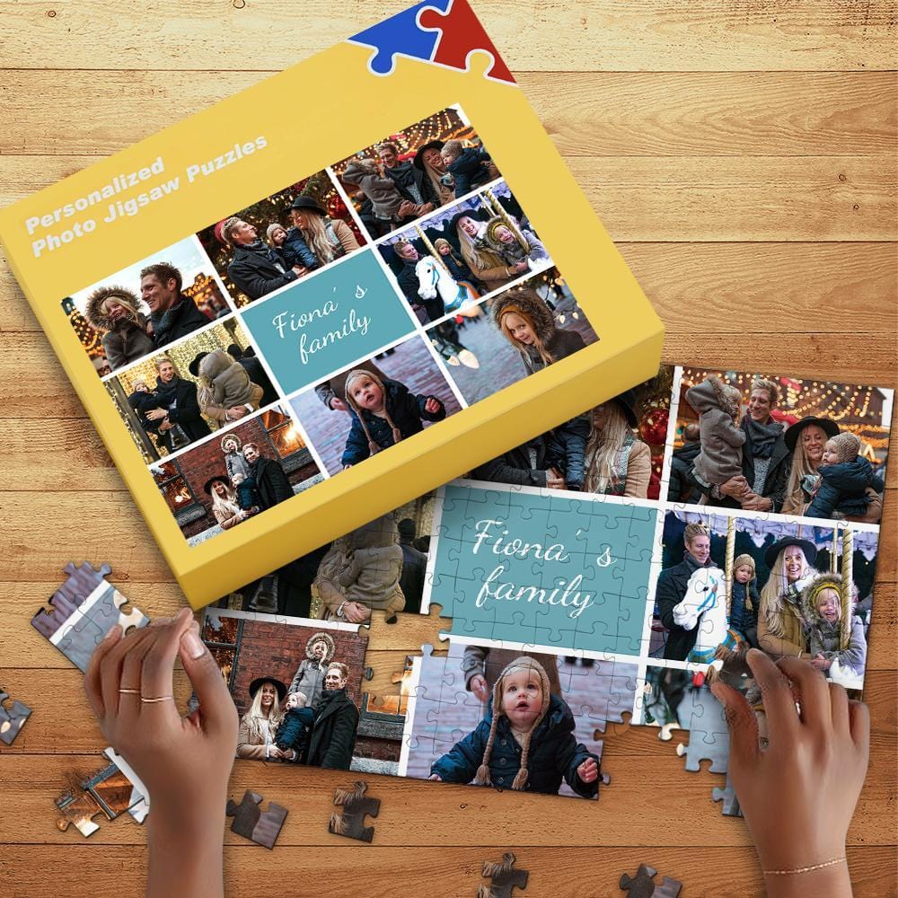 Baby Photo Jigsaw Puzzle Gift For New Dad - Giftlab