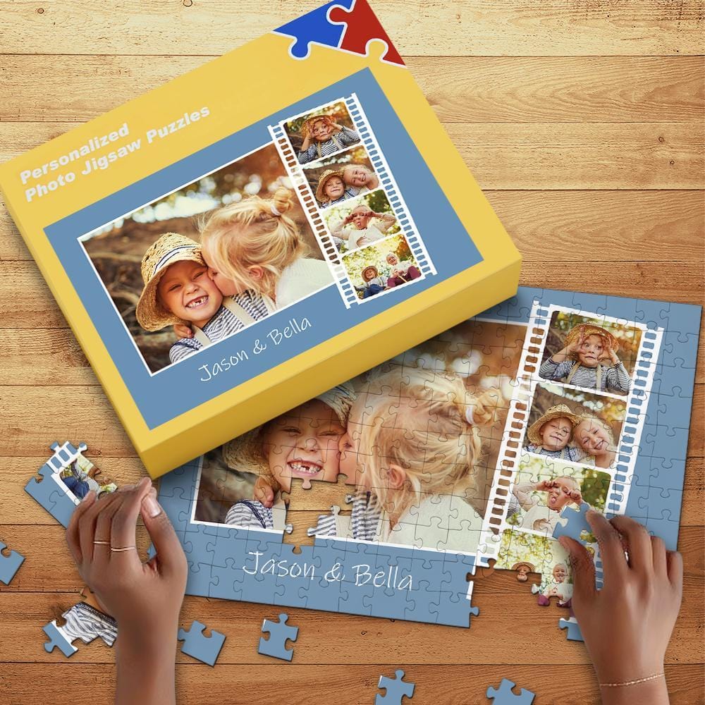 Photo Jigsaw Puzzle Family Gift For Kids - Giftlab