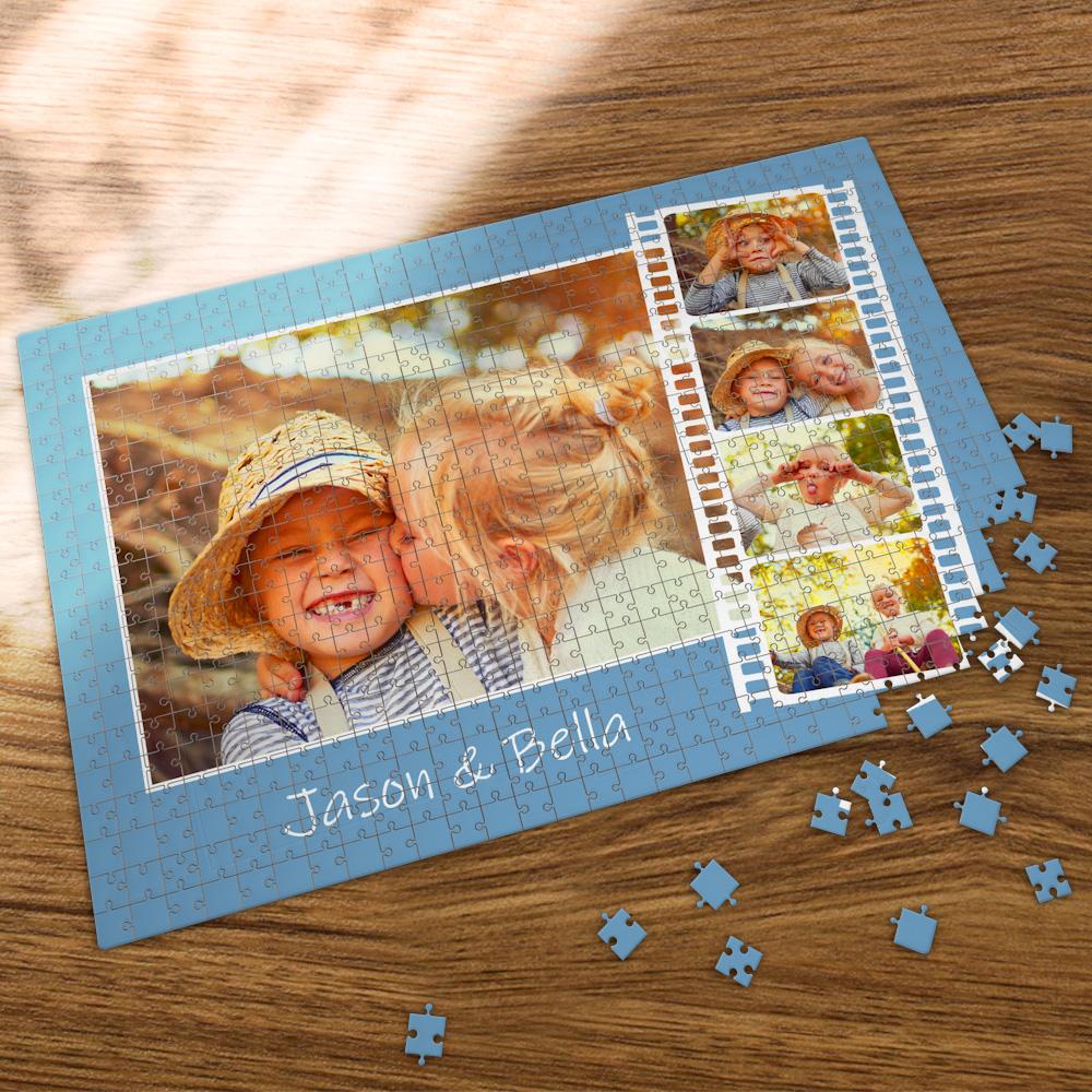 Photo Jigsaw Puzzle Family Gift For Kids - Giftlab
