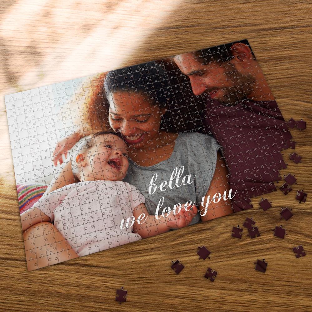 Father's Day Puzzle First Father's Day Gift Custom Jigsaw Puzzle Gift For New Dad - Giftlab