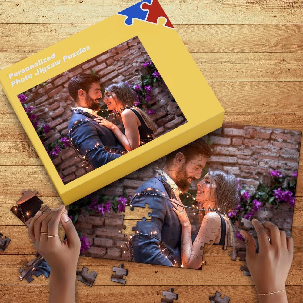 Photo Jigsaw Puzzle Anniversary Gift (35-1000 Pieces) - Giftlab