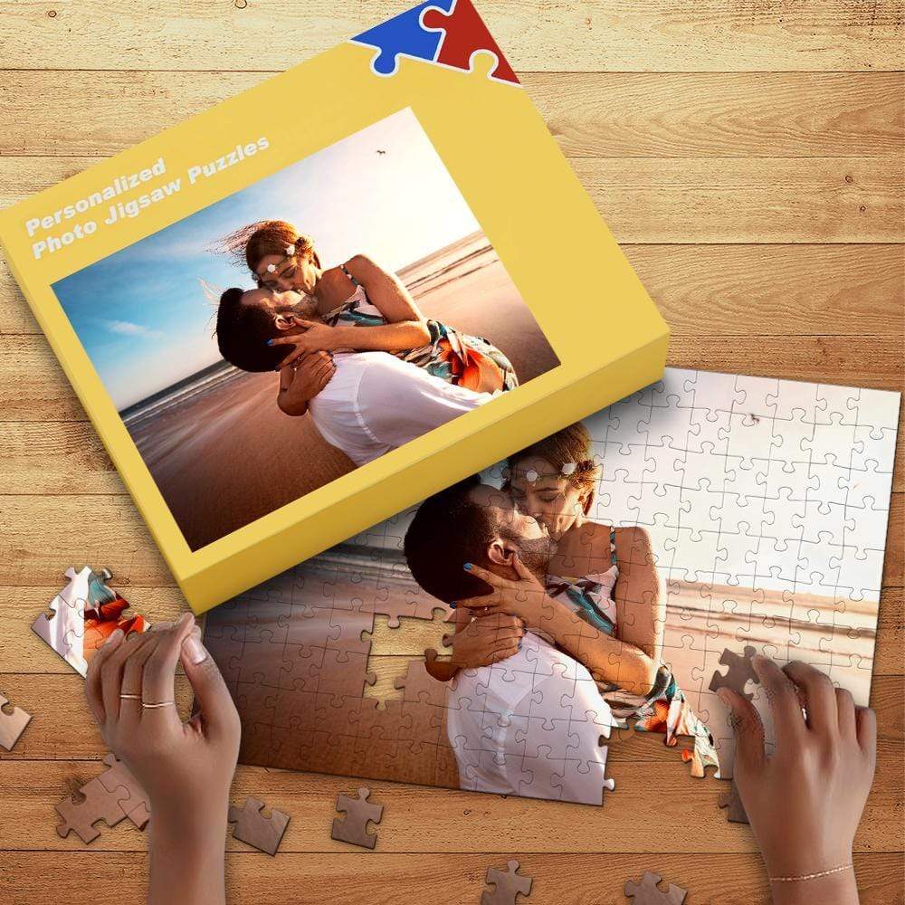 Custom Jigsaw Puzzle Anniversary Gift For Her (35-1000 Pieces) - Giftlab