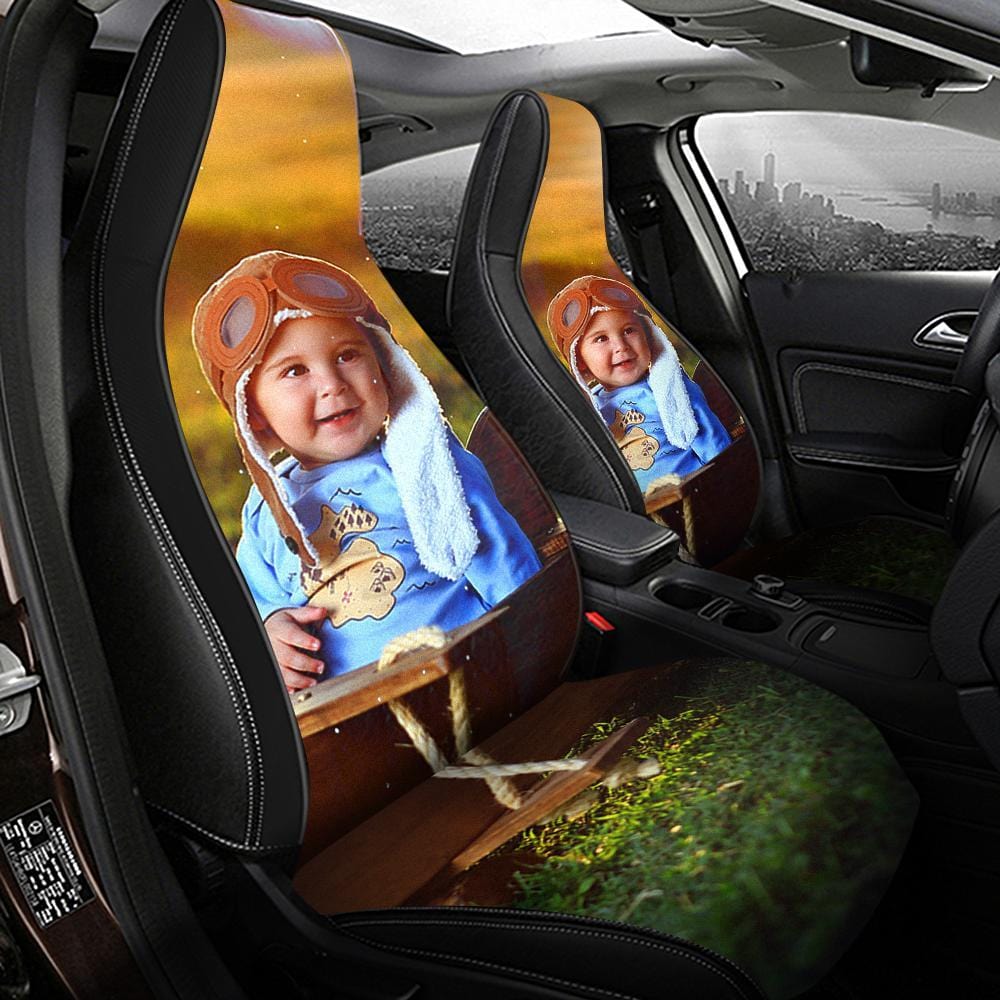 Custom Car Seat Cover Car Seat Print Unique Gifts - Giftlab