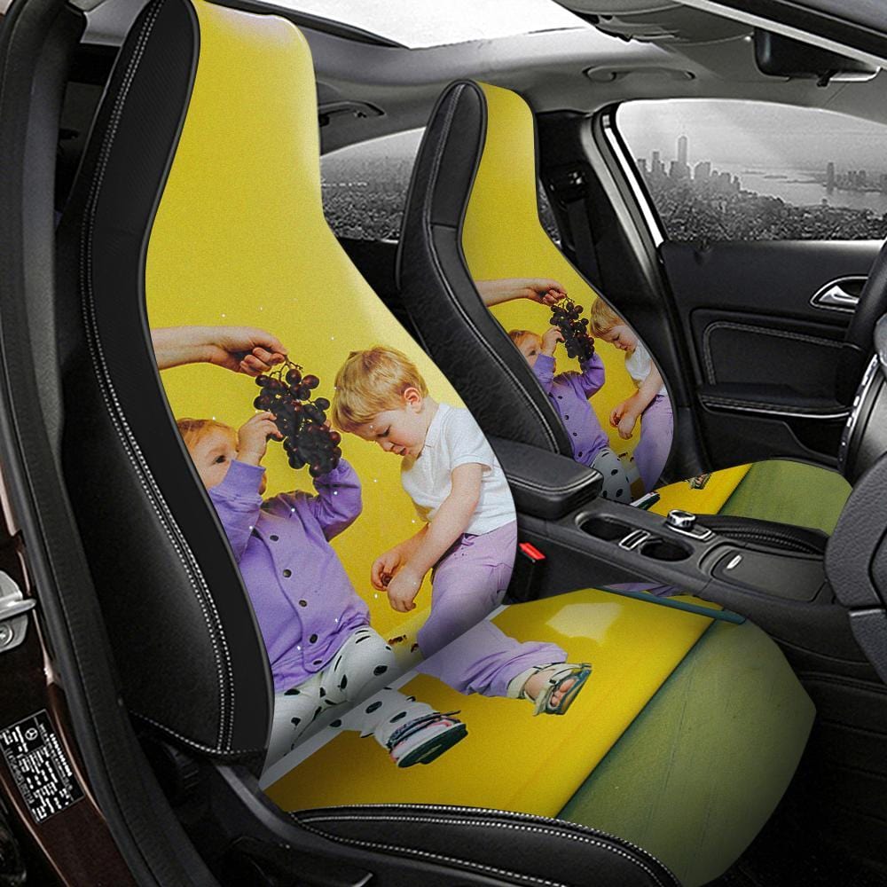 Personalized Car Seat Cover Custom Car Seat Print - Giftlab