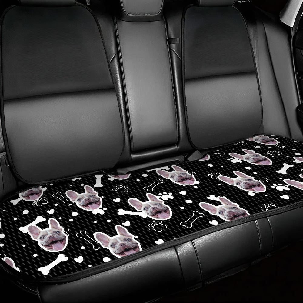 Custom Car Seat Covers Custom Dog Face Universal Car Cushion Gift For Family - Giftlab