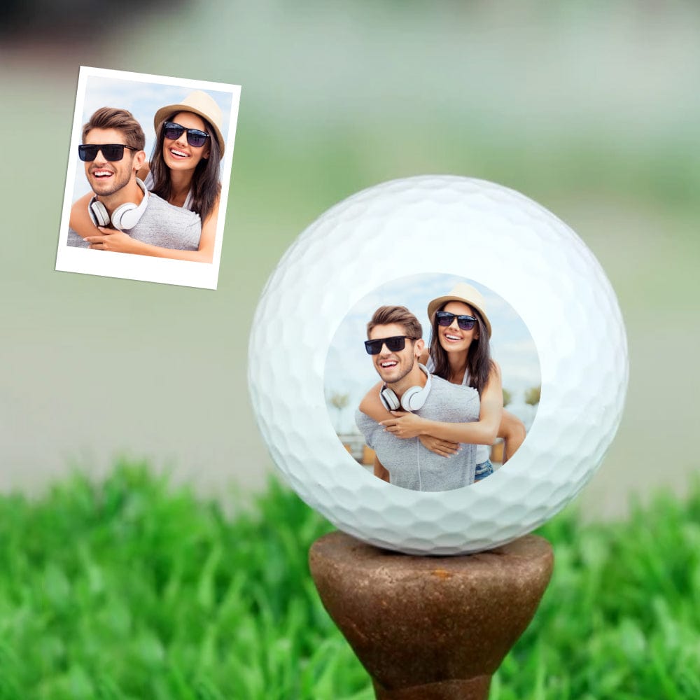 Custom Golf Ball Personalized Golf Balls with Picture Gifts For Golf Enthusiast Personalized Golf Gifts - Giftlab