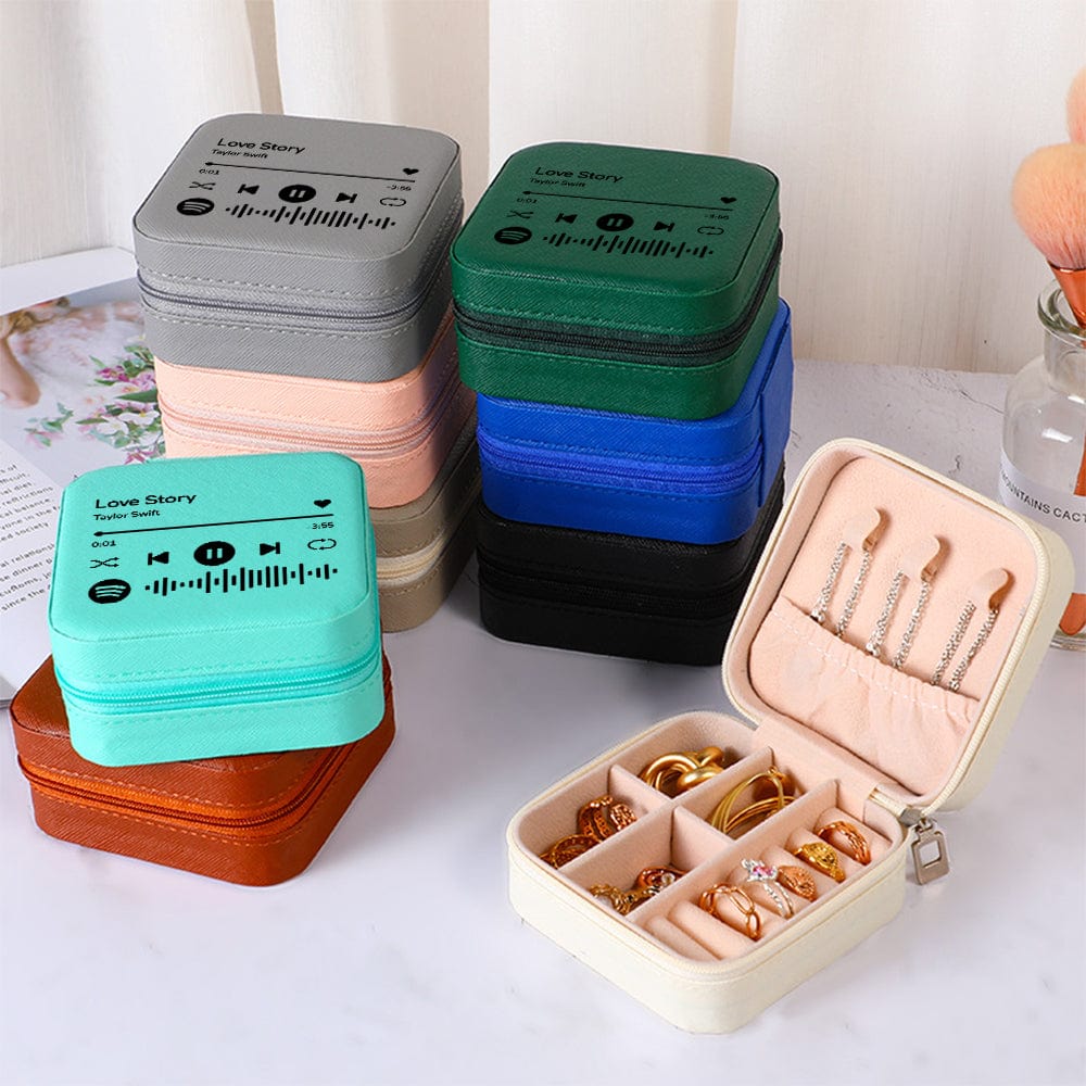 Personalized Spotify Jewelry Box Custom Jewelry Organizer Storage Gift for Her - Giftlab