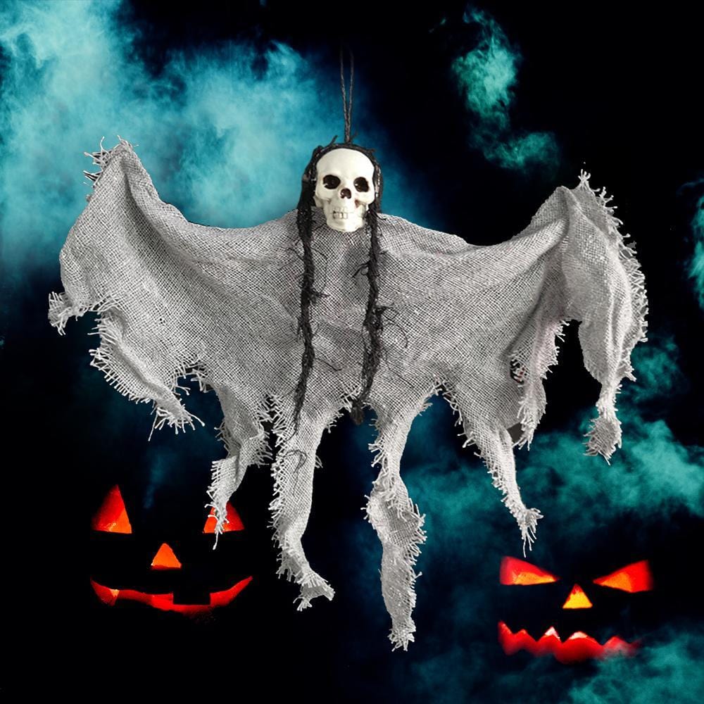Hanging Ghost Mini Skeleton Ghost Halloween Decoration - 6 Colors - Giftlab