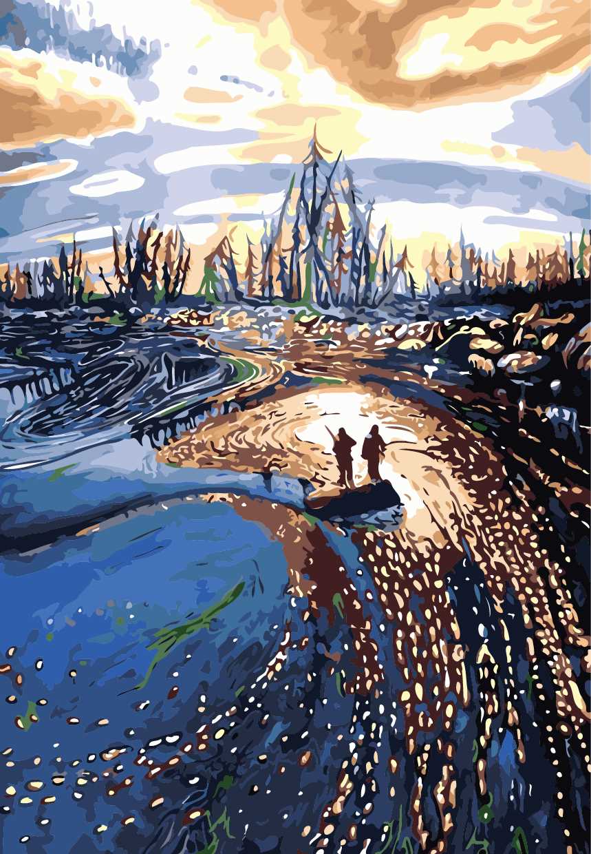 Paint By Numbers Custom Paint By Number Kits - Sea - Giftlab