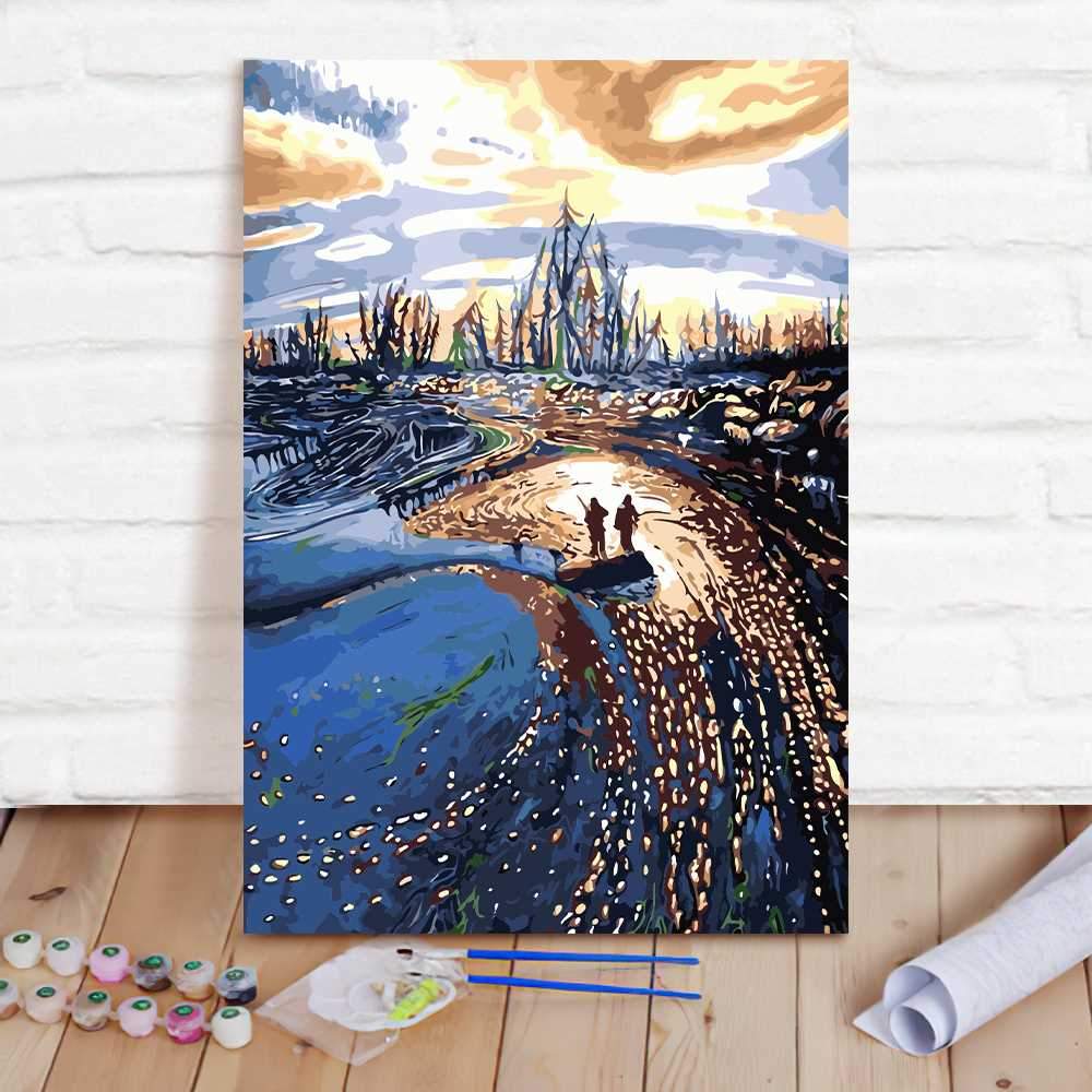 Paint By Numbers Custom Paint By Number Kits - Sea - Giftlab