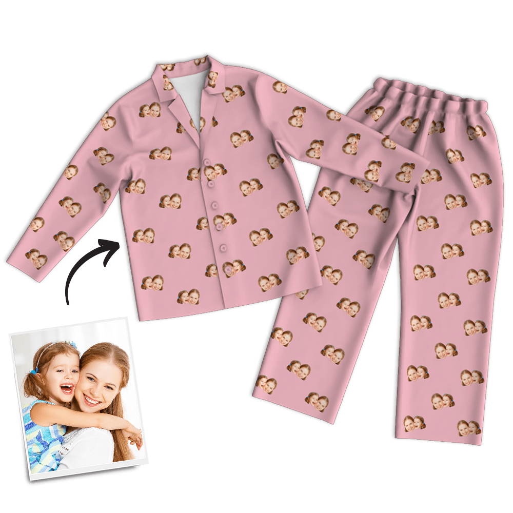 Custom Face Pajamas Personalized Pyjamas Birthday Gifts For Mom - Giftlab