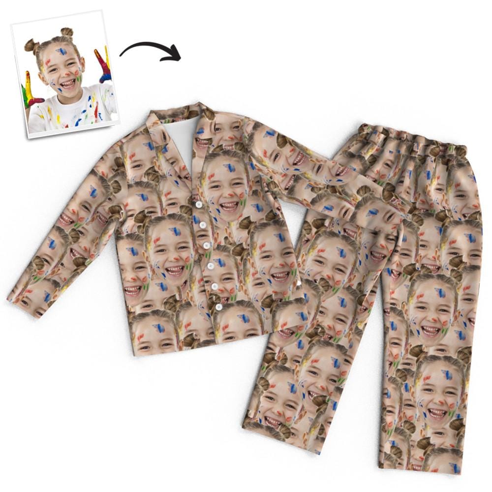 Custom Photo Pajamas Set Personalized Pyjamas Housewarming Gifts for Women - Giftlab