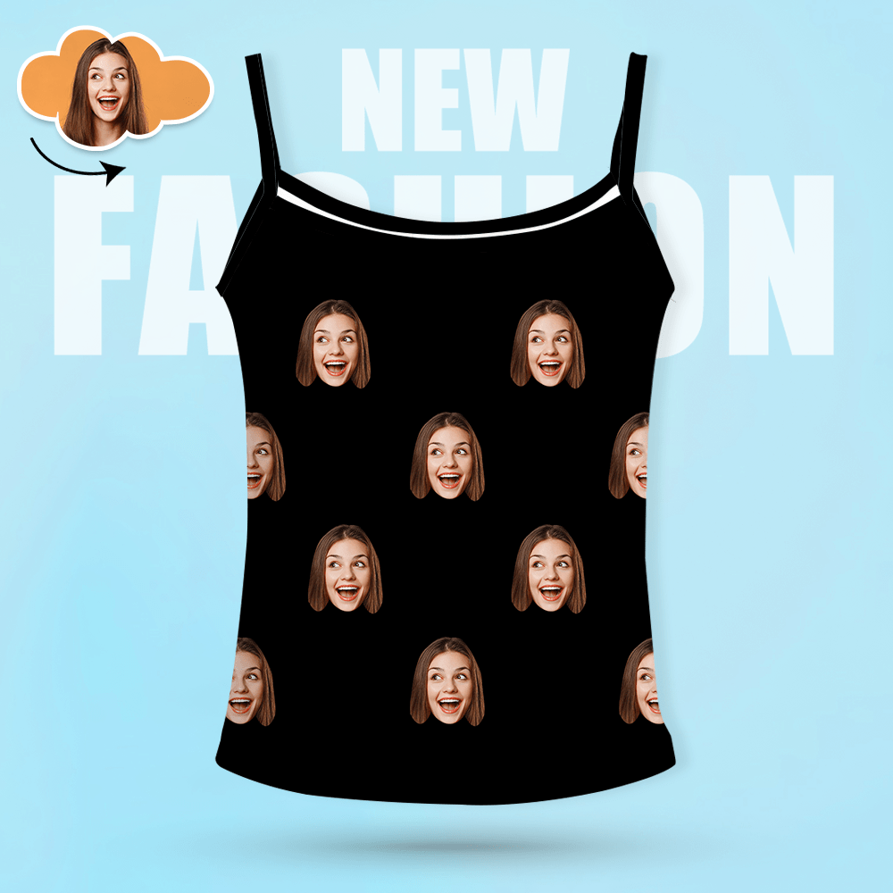 Custom Pajamas Sets Face Sleepwear Personalized Photo Jammies Housewarming Gifts for Women - Giftlab