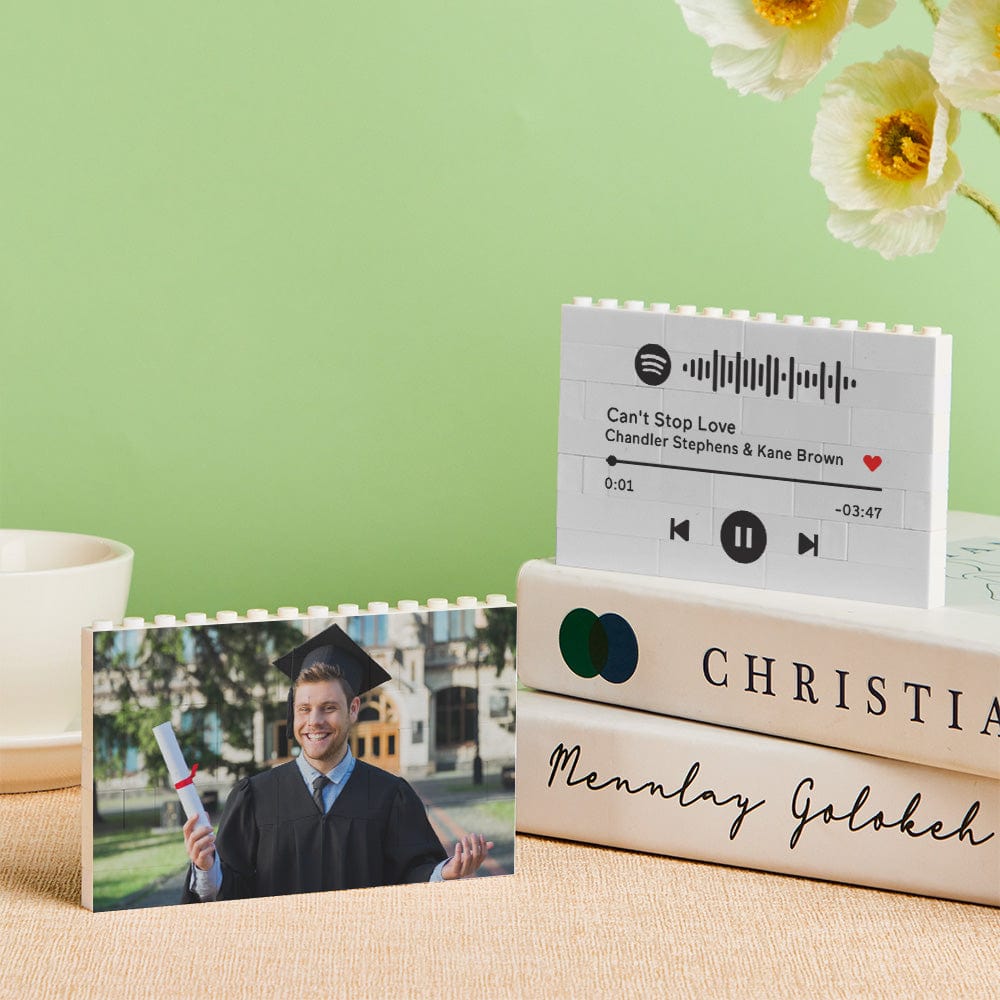 Custom Photo Building Brick Personalized Block Personalized Graduation Gifts - Giftlab