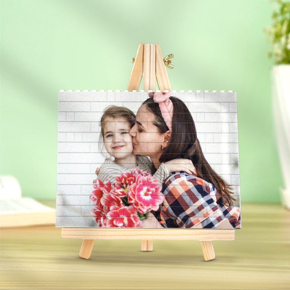 Custom Photo Building Brick Personalized Block for Mom Mother's Day Gifts - Giftlab